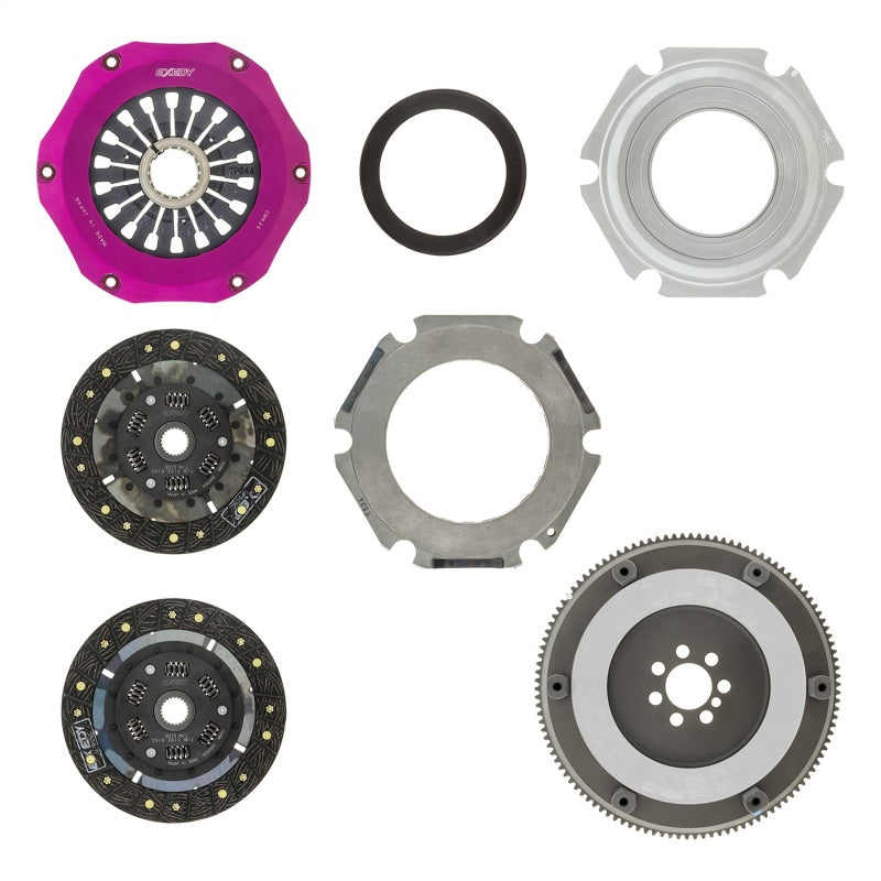 Exedy Twin-Organic Clutch Kit: Power Up Your 08 - 15 Mitsubishi Evo X 4B11T 2.0L!