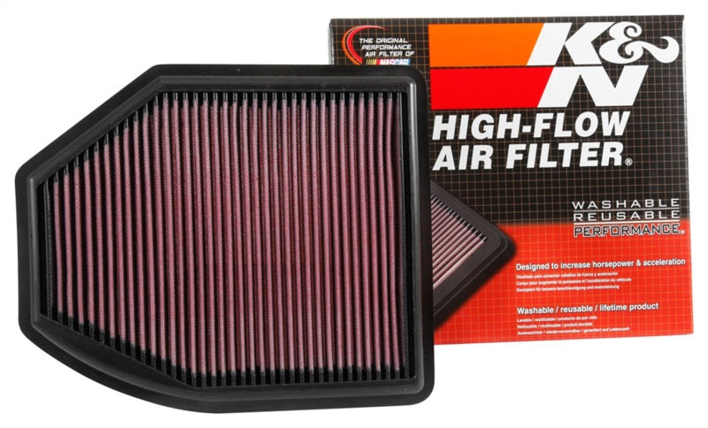 K&N High-Performance Air Filter for 2016 - 2022 Acura ILX L4-2.4L F/I