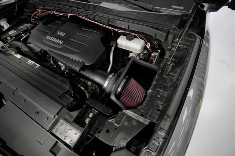 K&N 2017 - 2024 Nissan Titan V8 - 5.6L F/I Aircharger: Unleash Your Engine's Potential!