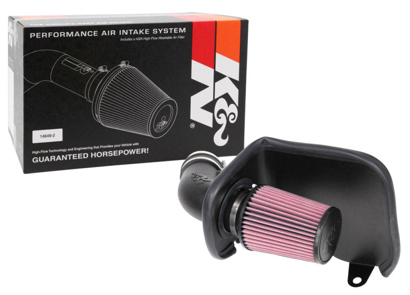K&N's Power-Packed Aircharger Performance Intake for 19 - 20 Jeep Cherokee V6 - 3.2L
