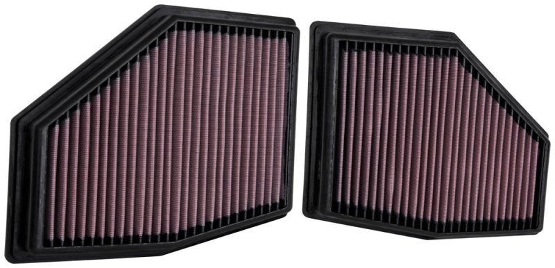 K&N High-Performance Replacement Air Filters for 2020-2025 BMW Models (2 Per Box)