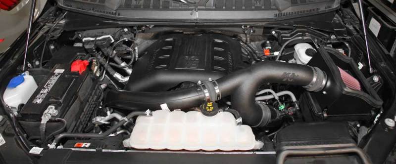 K&N 57 Series FIPK Performance Intake Kit for 2015 - 2016 Ford F150 EcoBoost V6 - 3.5L: Unleash Your Truck's Power!