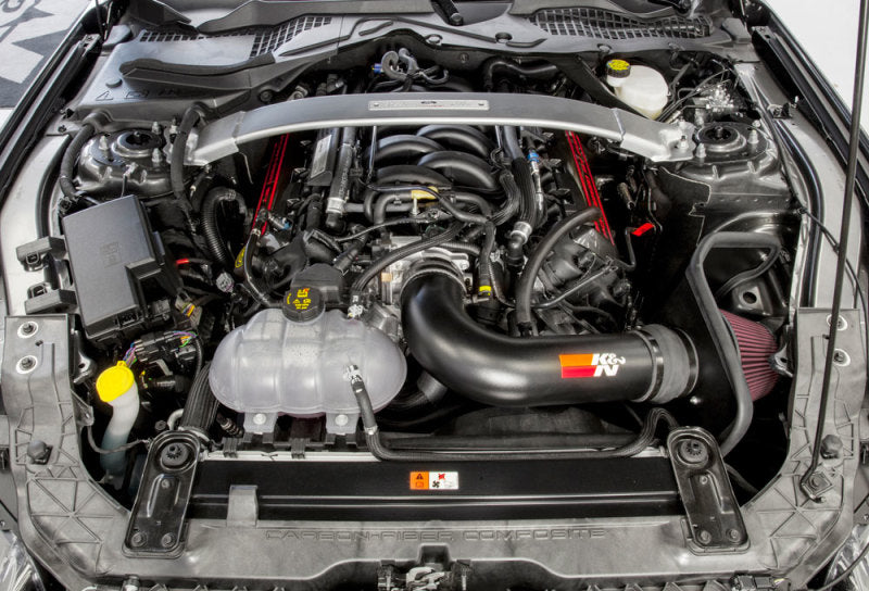 K&N Typhoon Cold Air Intake System - Boost Your 2016 - 2019 Ford Mustang Shelby 5.2L V8!