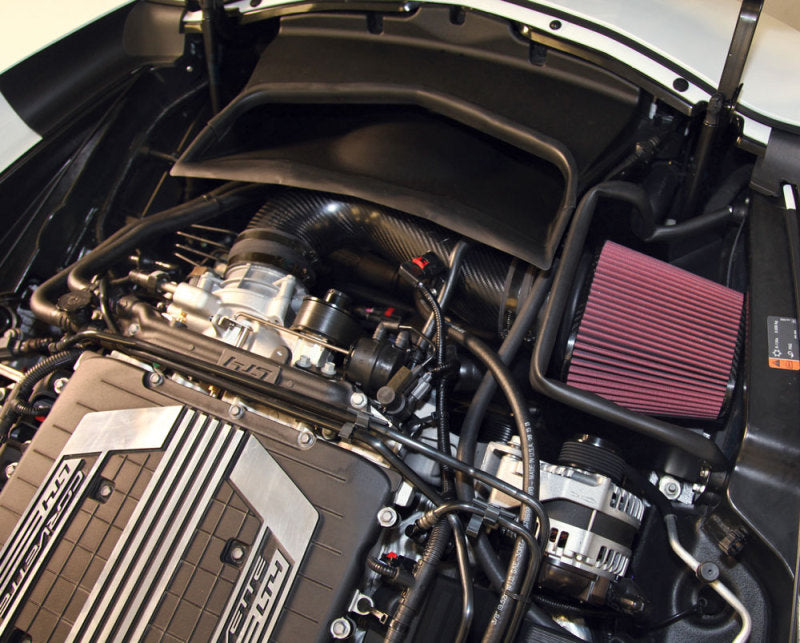 K&N 15 - 16 Chevy Corvette Z06 6.2L V8 Aircharger: Unleash Performance Intake!