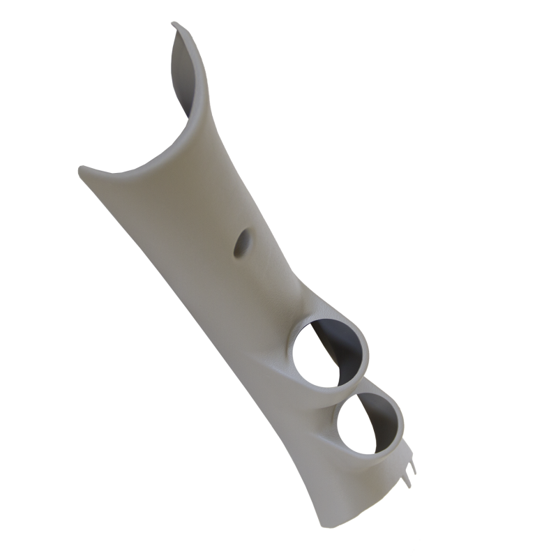 Autometer Taupe 52mm Dual Pillar Pod for 2009 - 2017 Dodge/Ram Trucks