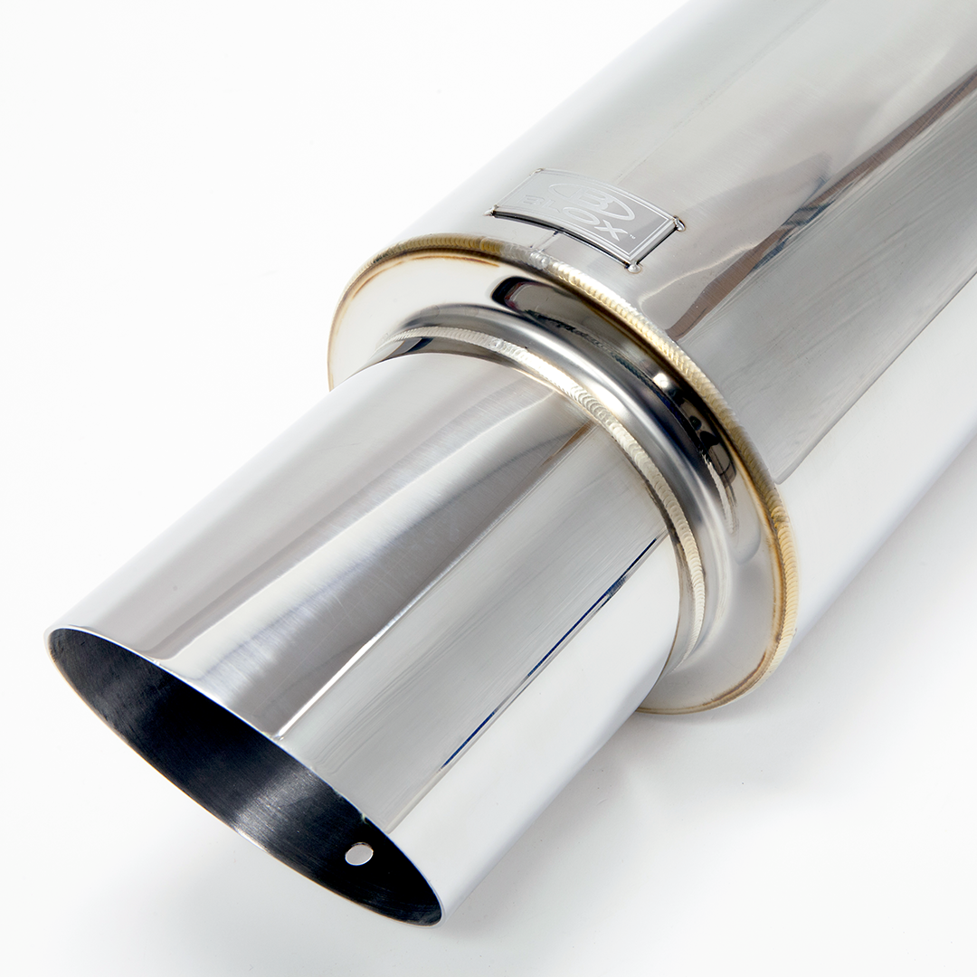 Blox Racing Universal N1 High-Performance Muffler - Upgrade Your Exhaust Now!