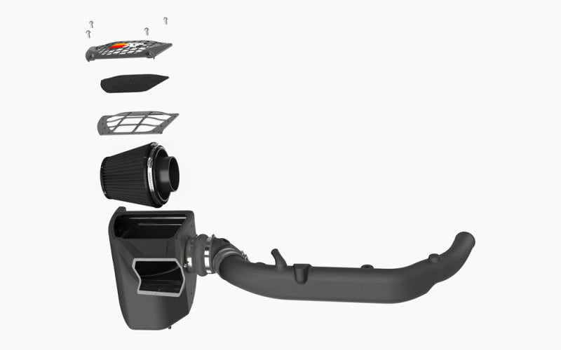 K&N Dryflow Performance Air Intake System for 2021 - 2024 Ford Bronco 2.7L V6 F/I