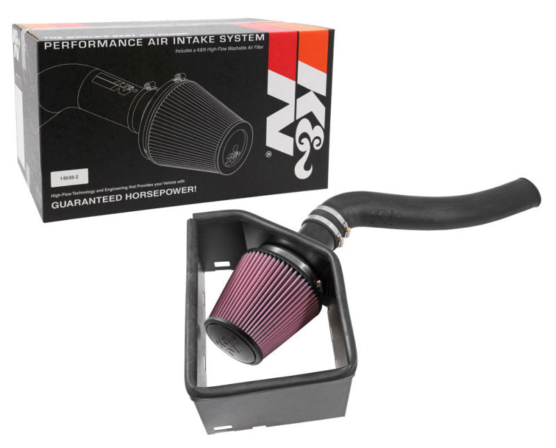 K&N High-Performance Intake Kit for 2014 - 2019 Dodge Ram 1500 V6 - 3.0L DSL