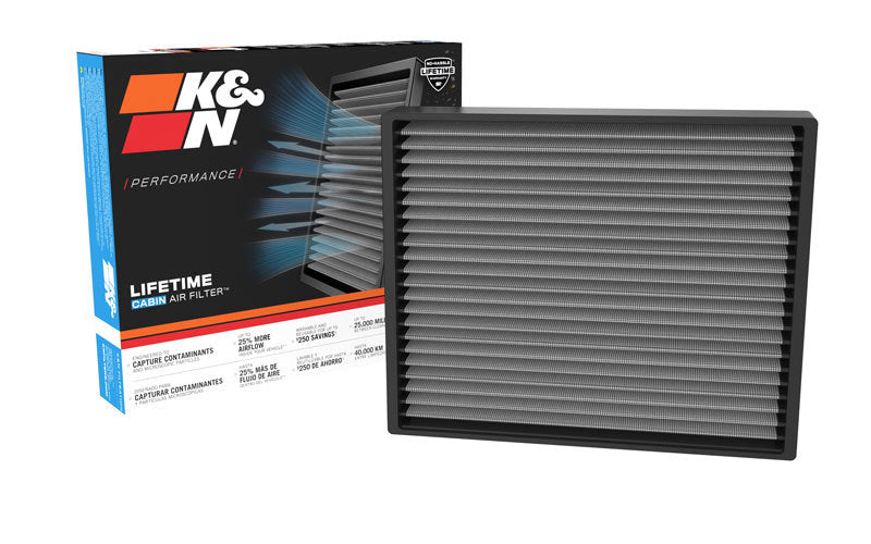 K&N Premium Washable Cabin Air Filter for 2021 - 2024 Ford Bronco and 2024 Ford Ranger