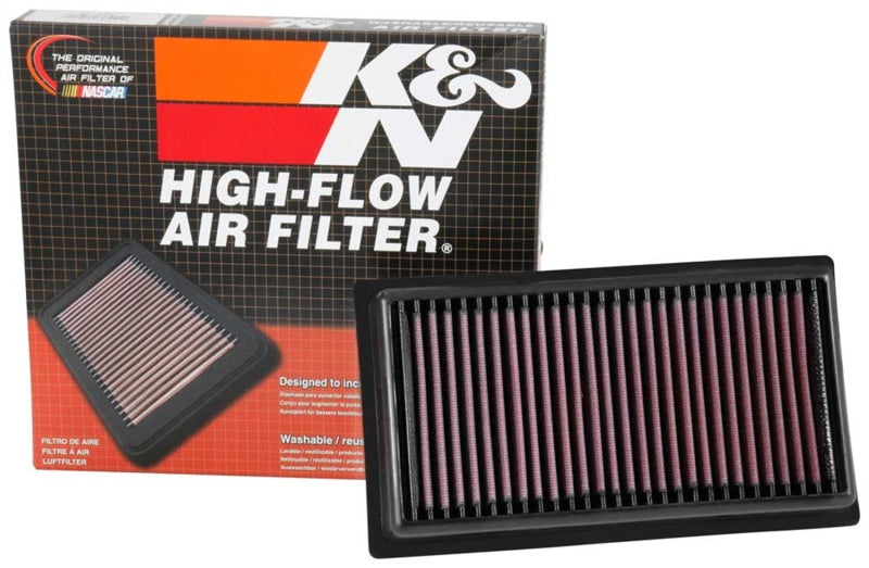 K&N High-Performance Drop-In Air Filter for 2017+ Subaru BRZ & Toyota 86/GR86