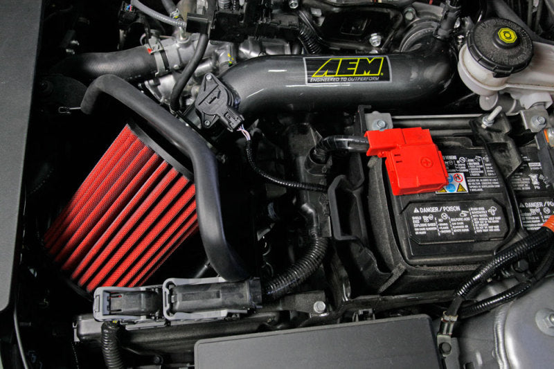 Unleash Your 2016 - 2021 Honda Civic 2.0L L4: AEM Gunmetal Cold Air Intake (Excludes Type R Models)