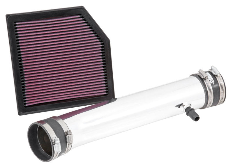 K&N 69 Series Performance Typhoon Intake Kit - Polished for 2013-2024 Lexus Models - Boost Your Engine Now!