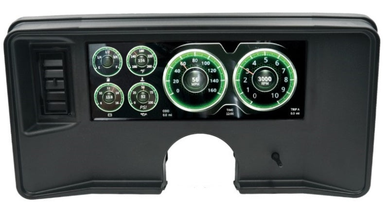 Autometer InVision Digital Instrument Display: Color LCD for 1978 - 1987 Chevrolet Cars