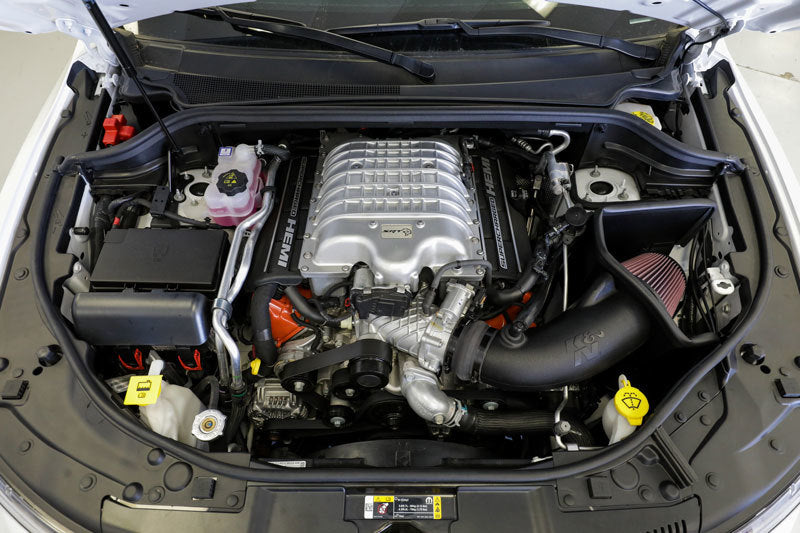 K&N Aircharger Performance Intake for 18 - 19 Jeep Grand Cherokee Trackhawk V8 - 6.2L F/I: Unleash Your Engine's Potential!