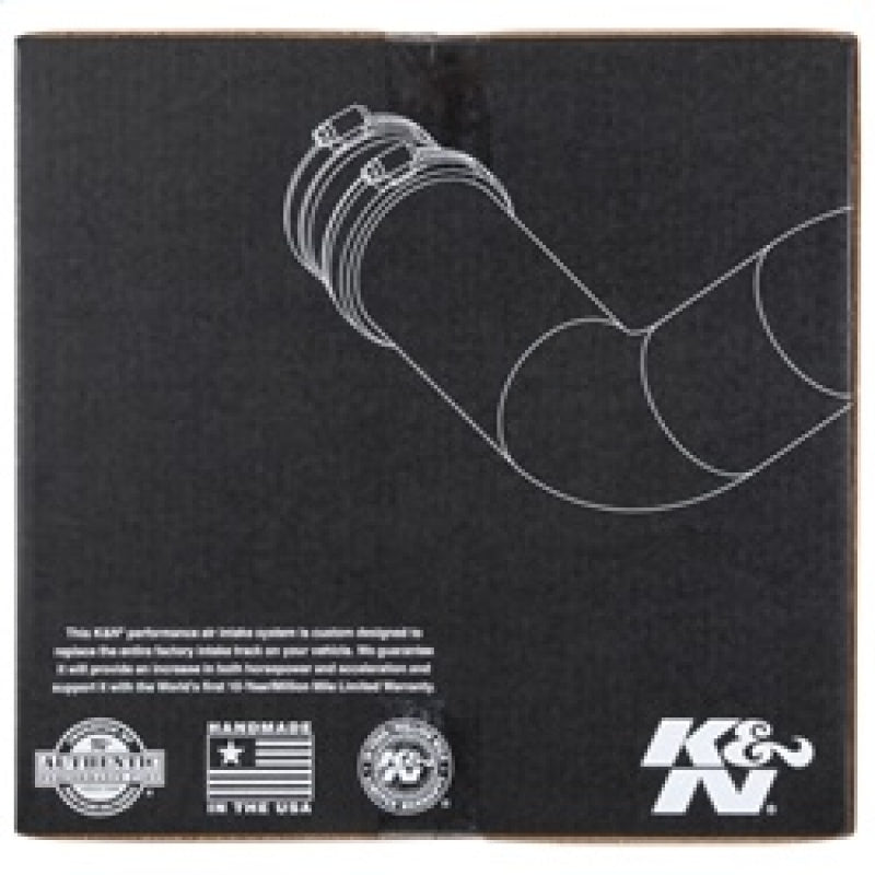 K&N's High-Performance Air Intake System for 2017 - 2019 Ford F Super Duty V8 6.7L Diesel
