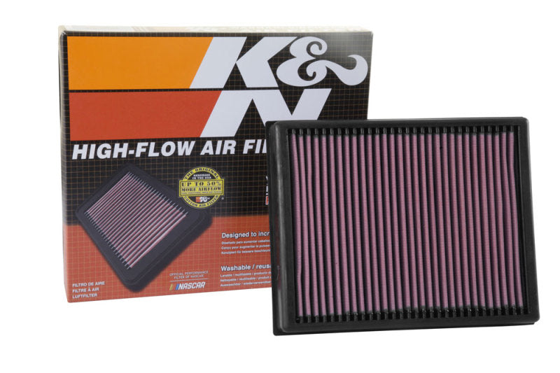 Rev Up Your Ford Ranger! K&N Drop-In Air Filter for 2019 - 2023 2.2L/3.2L DSL