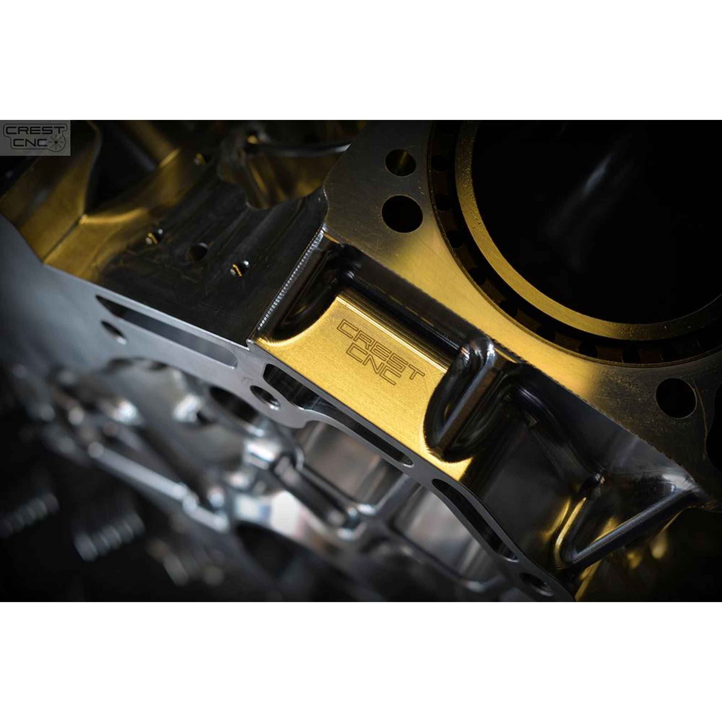 Stunning GT-R Crest CNC Billet Block - A Must-Have!