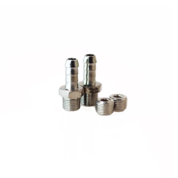 Gen 4 WG50/60 & Gen-V 1/8NPT 6mm Hose Tail Fittings and Blanks - Must-Have for Turbo Enthusiasts!