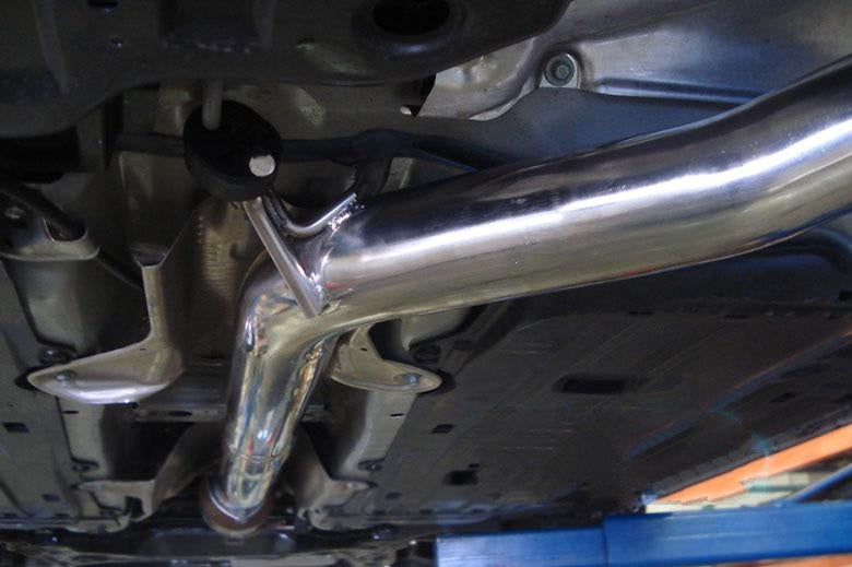 Full-Race High-Performance 9th Gen Civic Si V-band Exhaust System