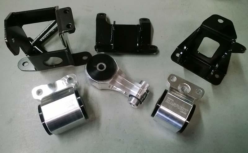 Hasport Stock Replacement Mount Kit - The Perfect Fit for 2006 - 2011 Honda Civic with R18 Engine