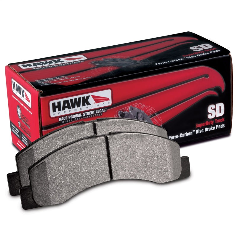 Hawk High-Performance Front Super Duty Brake Pads for 2010 - 2014 Ford F-150 and More