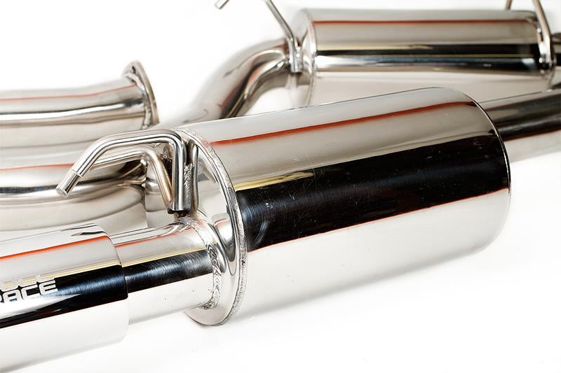 Full-Race 8th Gen Honda Civic Si FG2/FA5 3" Cat-Back V-Band Exhaust System - Unleash Your Civic's Potential!