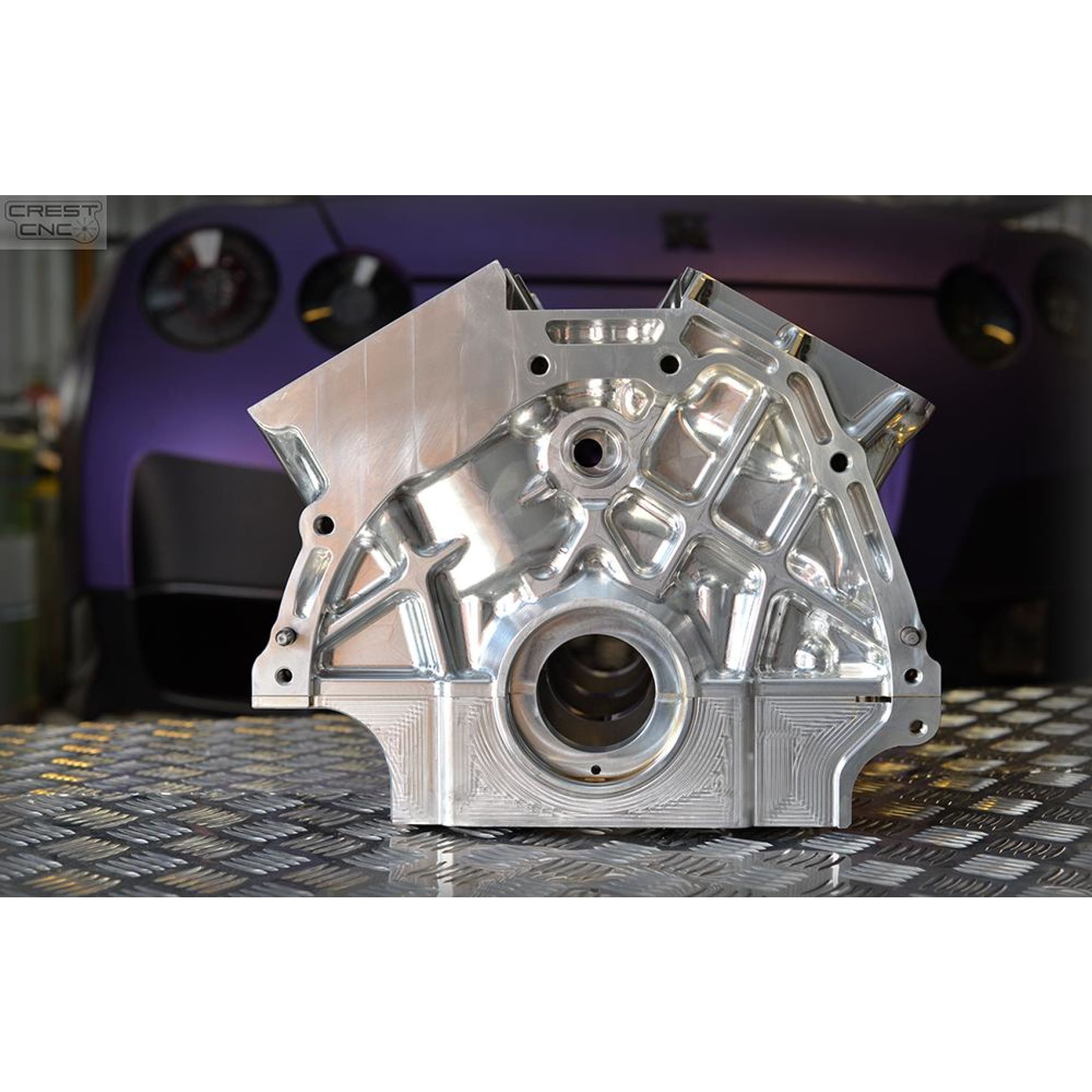 Stunning GT-R Crest CNC Billet Block - A Must-Have!