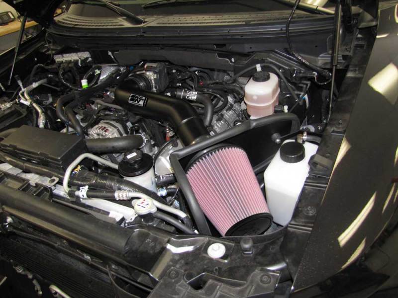 Rev Up Your 2010 - 2014 Ford F150 SVT Raptor 6.2L V8 with K&N High - Flow Performance Intake Kit!