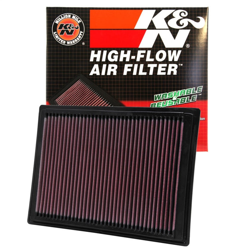 K&N Drop-In Air Filter: Boost Your 2004-2008 Ford F150, 2005-2006 Expedition, 2005-2007 F250 SD, or 2005-2006 Lincoln Navigator Now!