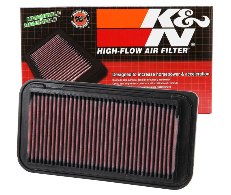 K&N High-Performance Drop-In Air Filter for Multiple Toyota, Pontiac, Scion & Lotus Models