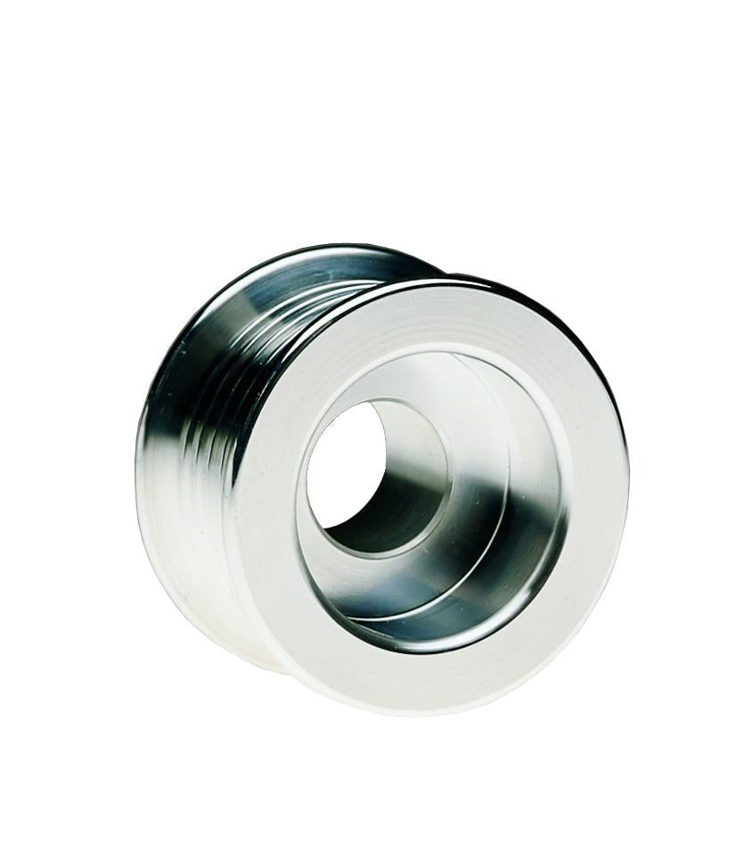 Aeromotive Billet Alternator: 32% Overdrive Pulley (Serpentine Belt) for Ford & GM - Boost Your Ride Now!