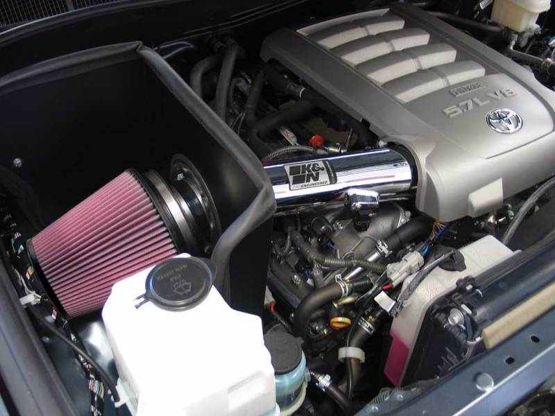 K&N High-Performance Cold Air Intake Kit for 2007 - 2011 Toyota Tundra and Sequoia