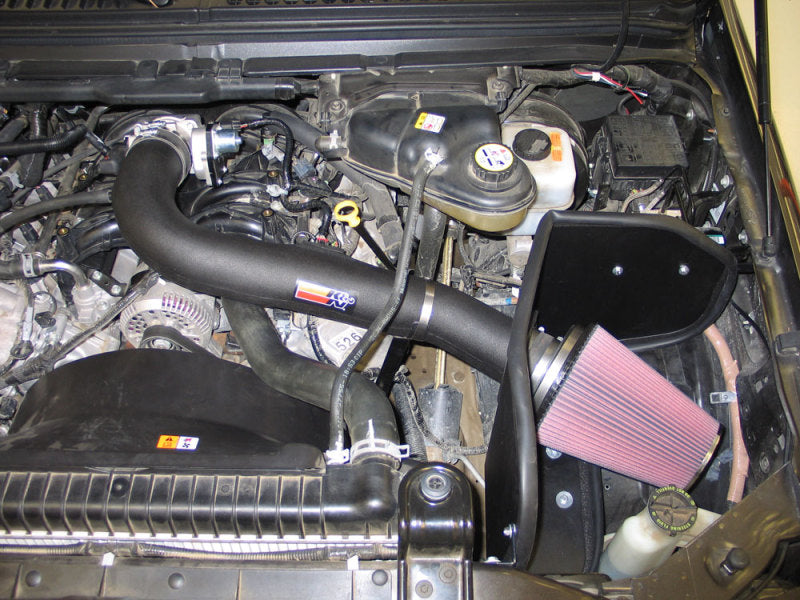 K&N 05 - 06 Ford F250 V8 - 5.4L Performance Intake Kit: Unleash Your Engine's Potential!