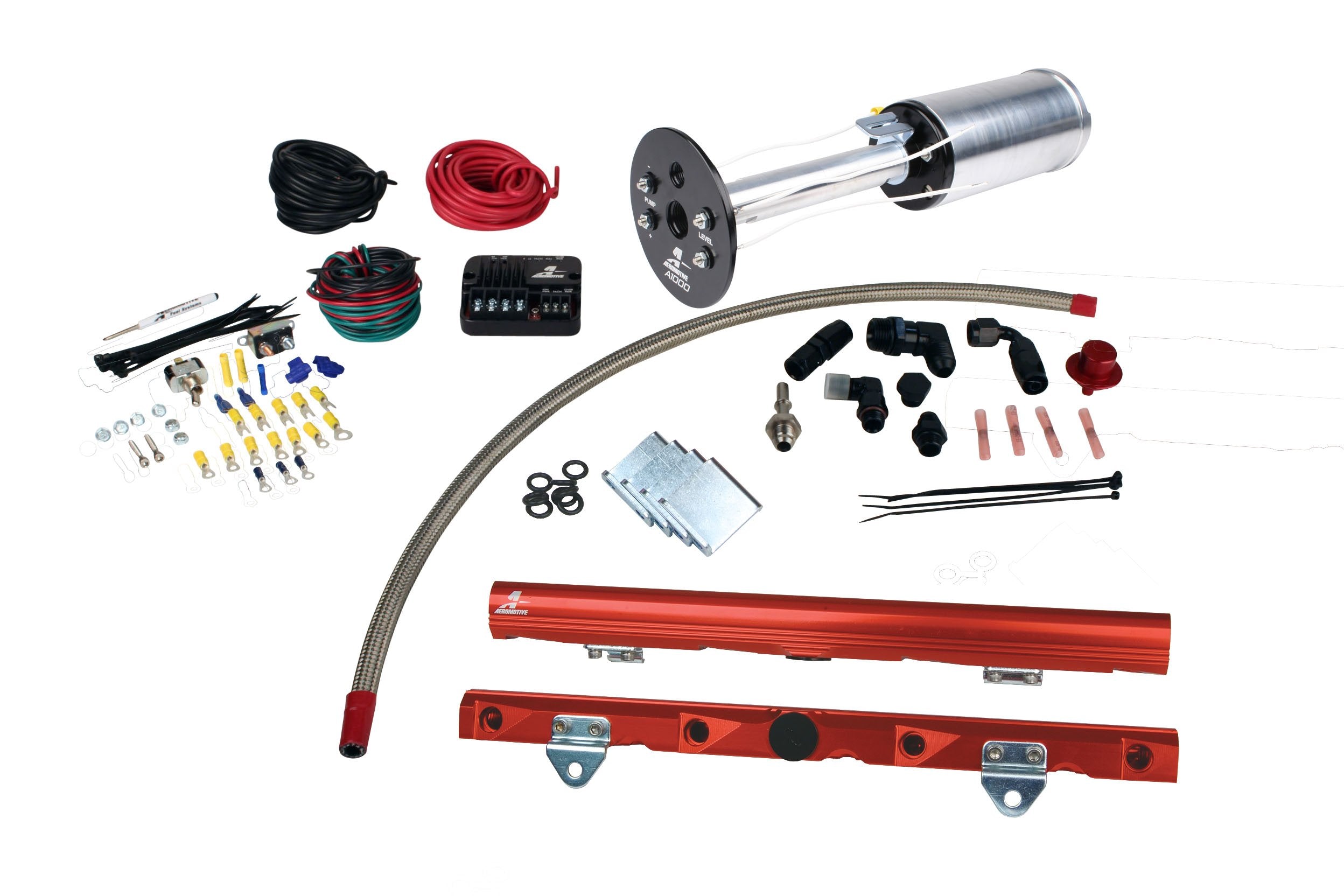 Aeromotive EFI System for C6 Corvette: A1000, LS-7 Rails & Fittings