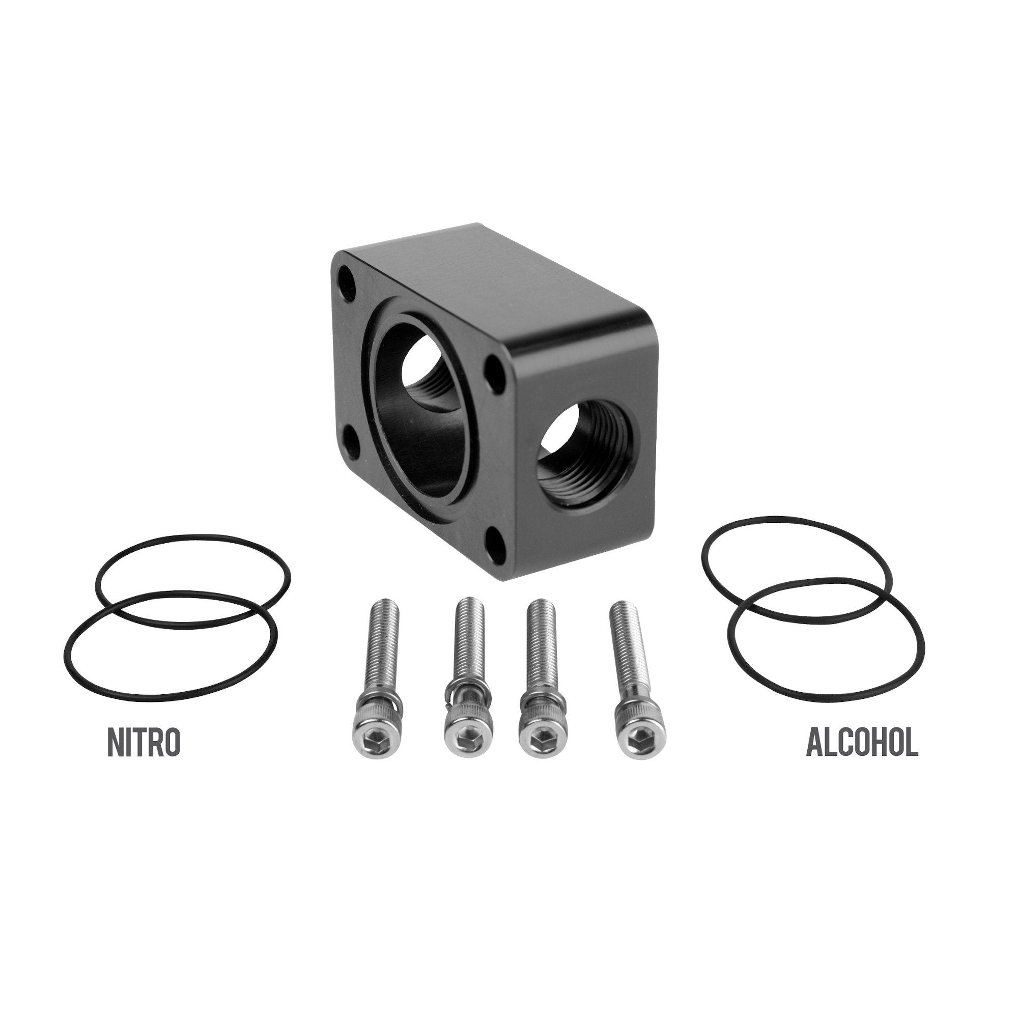 Aeromotive's Stunning Distribution Block with Spur Gear Pump and 2x AN - 08! Grab Yours Now!