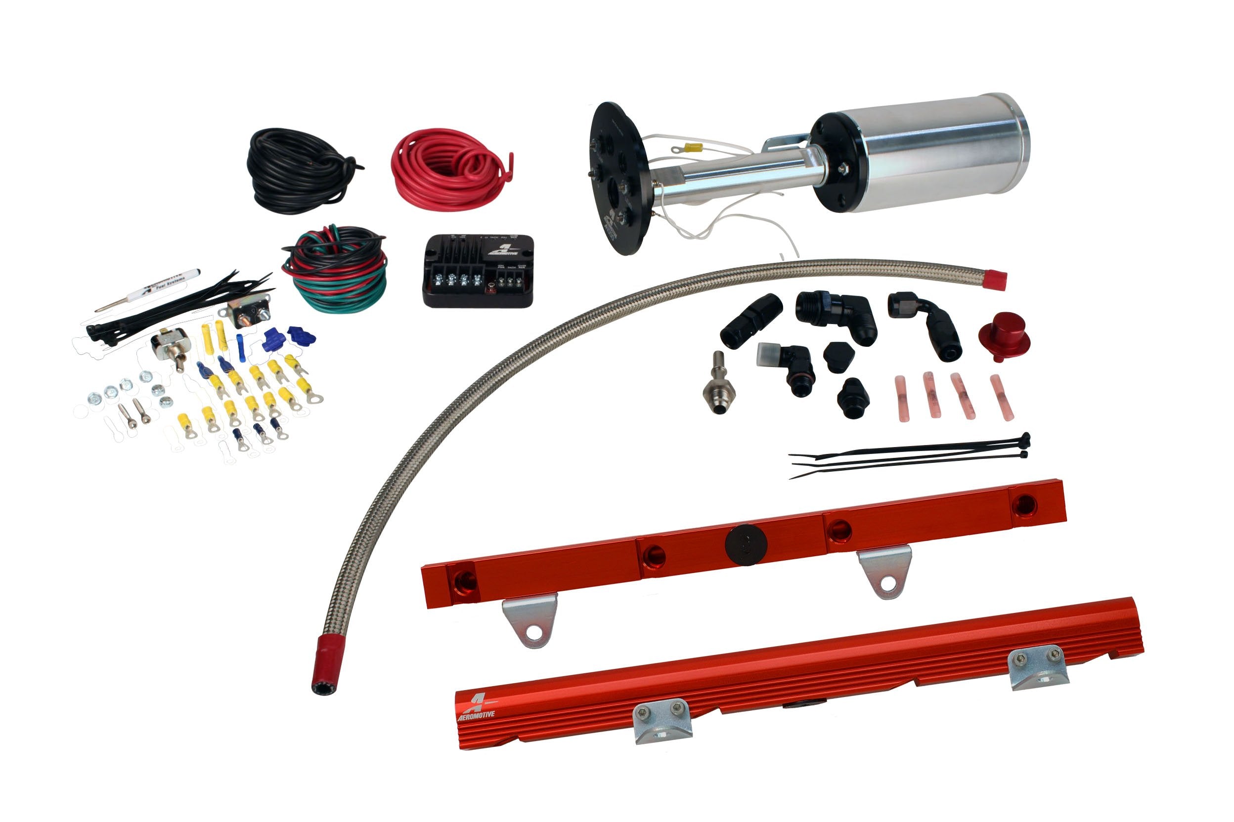 Aeromotive EFI System for C6 Corvette - Eliminator, LS-1 Rails & Fittings