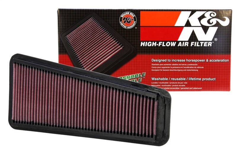 K&N Drop-In Air Filter for 2002-2009 Toyota 4Runner, 2005-2015 Tacoma, 2005-2010 Tundra & 2007-2009 FJ Cruiser