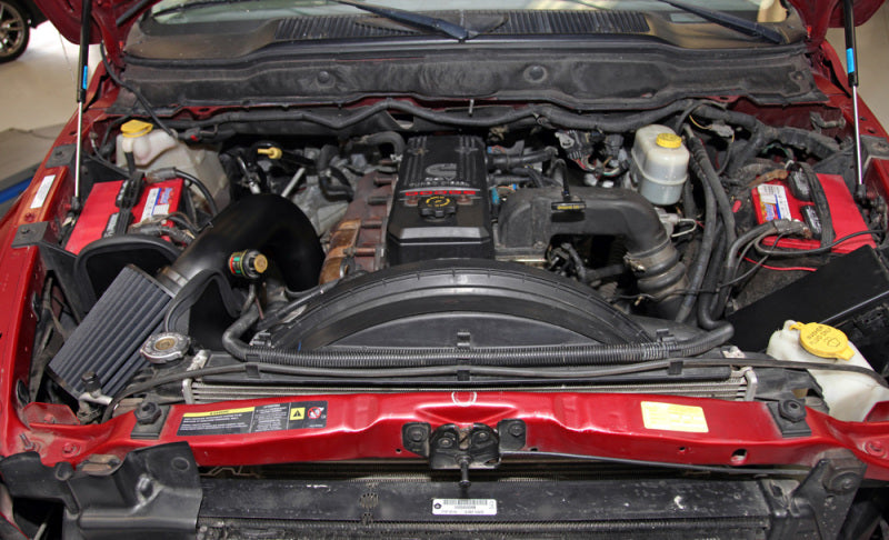 K&N High-Performance Black Air Intake Kit for 2003 - 2007 Dodge Ram 2500/3500 5.9L Diesel
