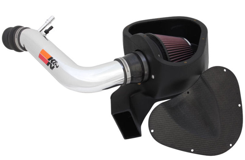 K&N 11 - 12 Ford Mustang 3.7L V6 Typhoon Cold Air Intake: Unleash Your Mustang's Power!