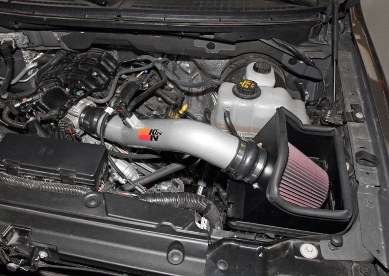 K&N 2012 - 2014 Ford F - 150 3.7L V6 High - Performance Cold Air Intake: Unleash Your Truck's Power!