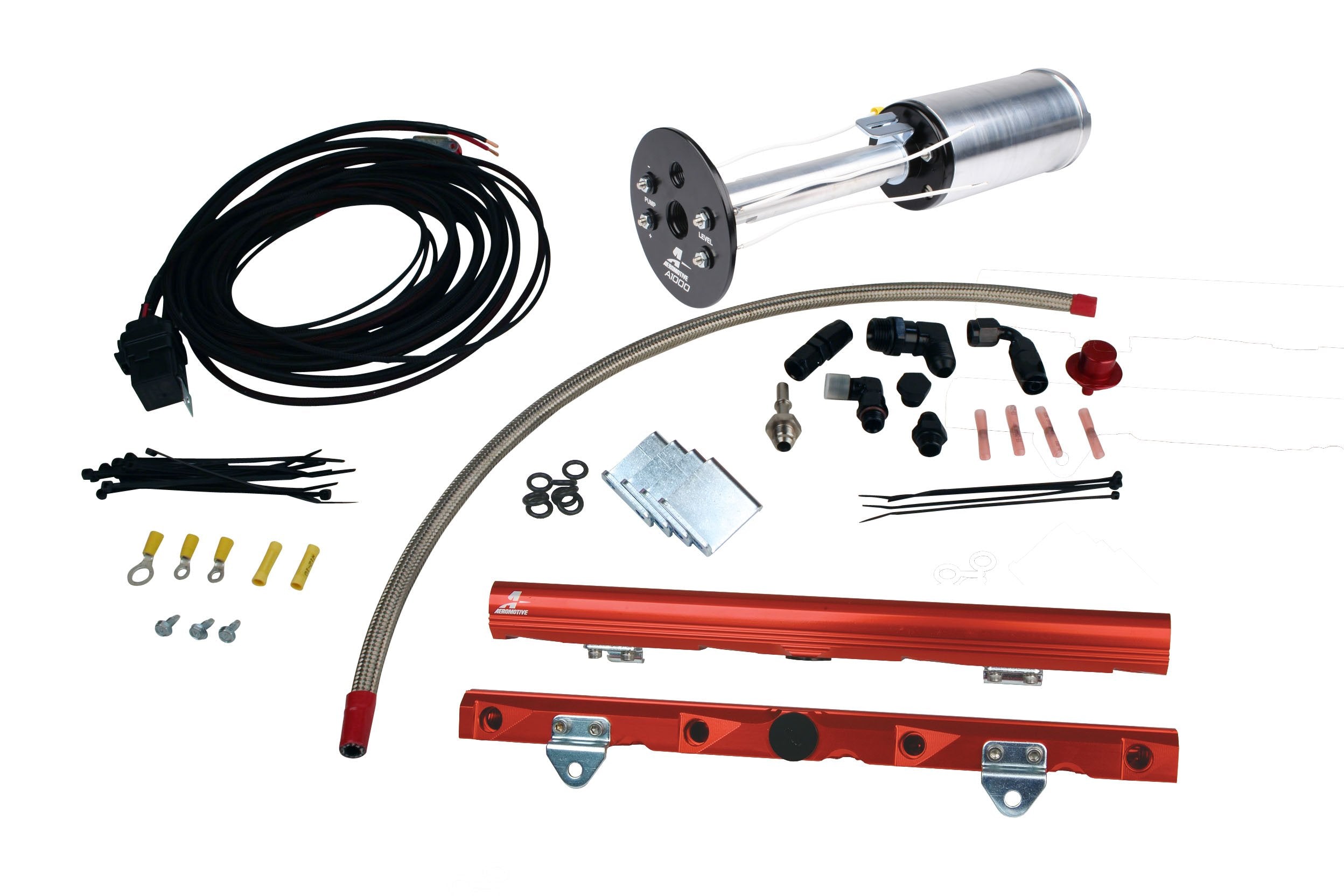 Aeromotive EFI System for C6 Corvette: Power-Packed 18670 A1000, 14142 LS-7 Rails & More!