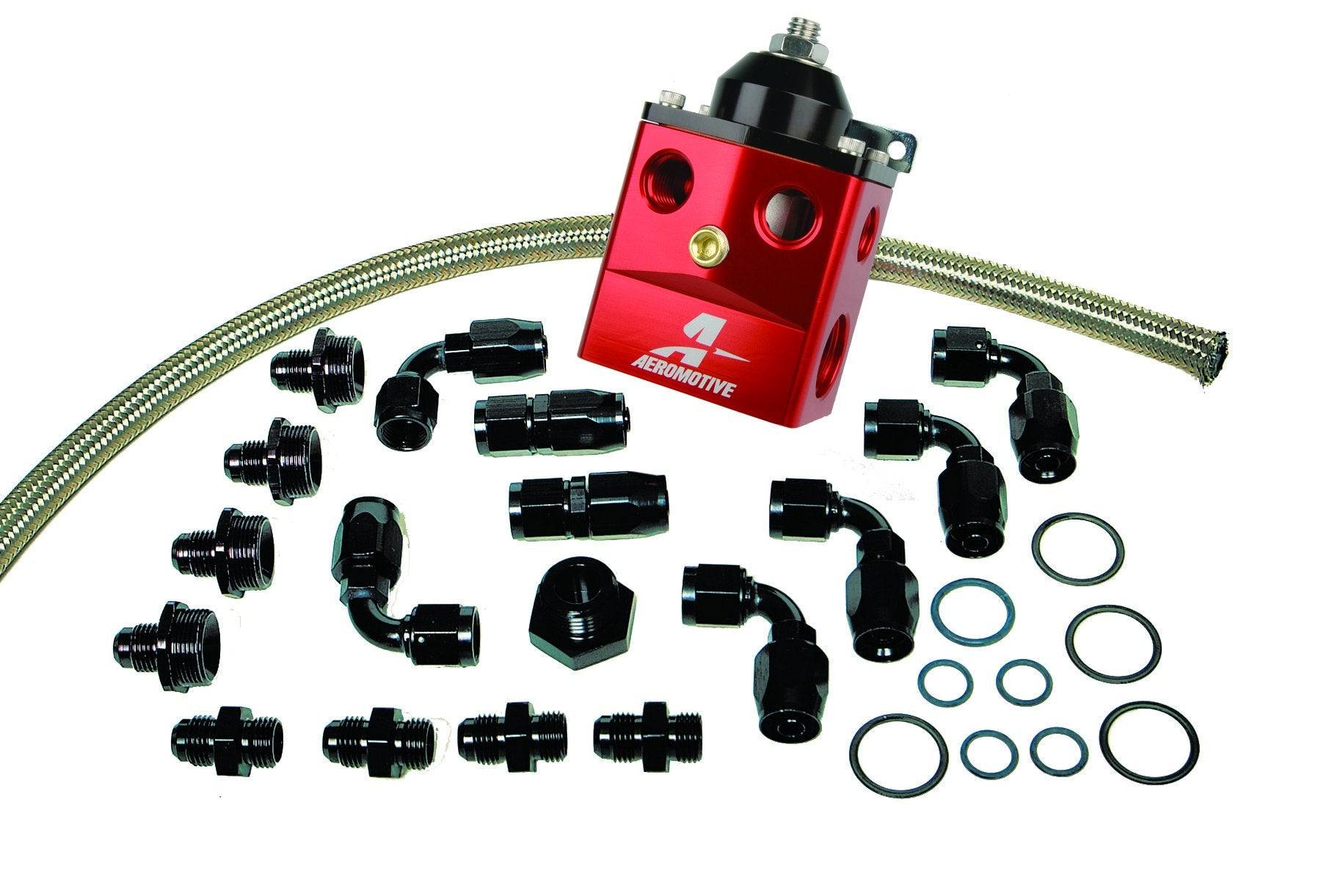 Aeromotive A4 Dual Carburetor Regulator Kit (Part Number 13203) - Your Ultimate Fuel Regulation Solution!