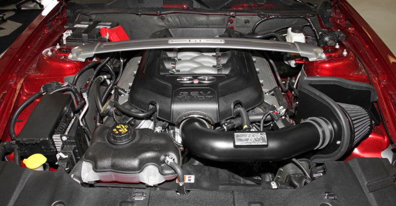 K&N High-Performance Black Intake Kit for 2011 - 2014 Ford Mustang GT 5.0L V8