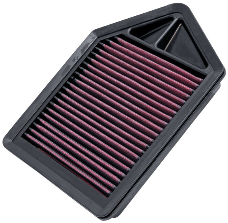 K&N High-Performance Drop-In Air Filter for 2010 - 2012 Honda CR-V 2.4L-L4