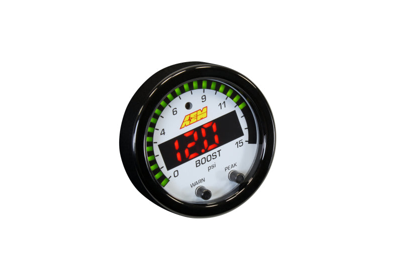AEM X-Series 0 - 15psi Pressure Gauge Kit: Revolutionary Monitoring Solution