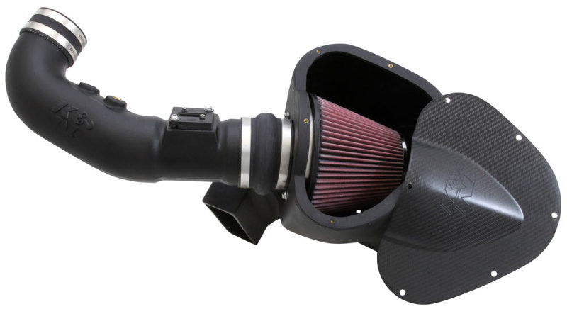 K&N 11-12 Ford Mustang GT 5.0L V8 Aircharger: Unleash Your Car's Performance!