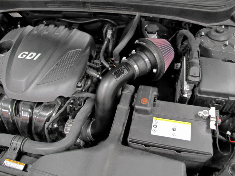 K&N Typhoon Short Ram Intake: Boost Your 2011 - 2014 Hyundai Sonata 2.4L L4 & 2013 - 2015 Kia Optima 2.4L L4