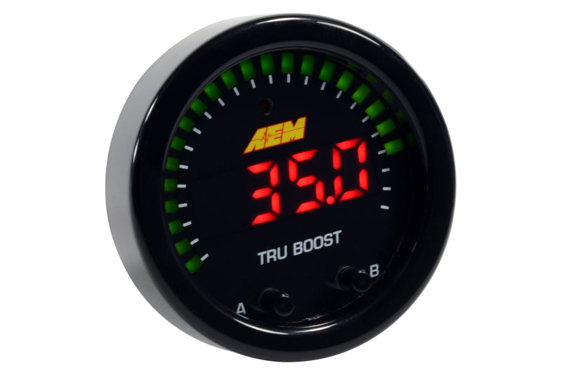 AEM X-Series Tru-Boost Controller Gauge: Revolutionize Your Boost Control!