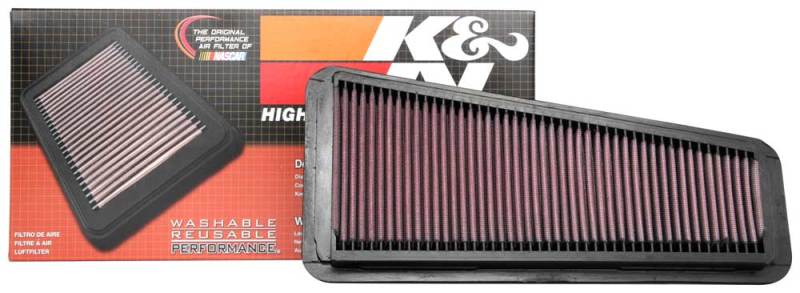 K&N Drop-In Air Filter for 2002-2009 Toyota 4Runner, 2005-2015 Tacoma, 2005-2010 Tundra & 2007-2009 FJ Cruiser