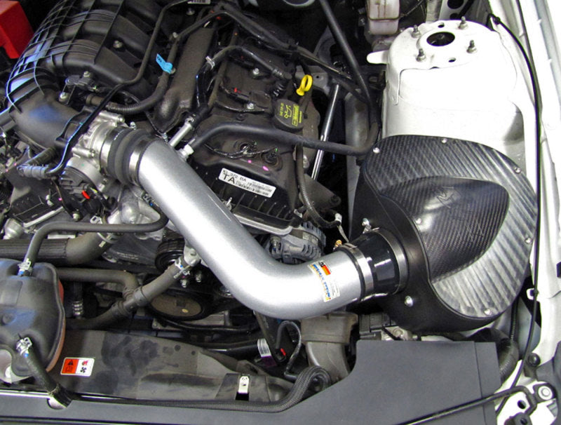 K&N 11 - 12 Ford Mustang 3.7L V6 Typhoon Cold Air Intake: Unleash Your Mustang's Power!